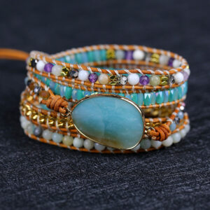 Buddha Onyx Armband Damen Retro Kettenarmband