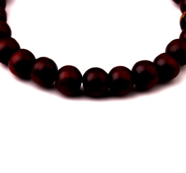 BuddhaArmband Holz Geschnitzte buddhistische Schriftzeichen – Bild 8