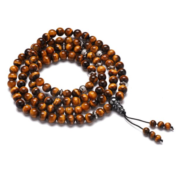 Buddha Armband Edelstein Achat Perlen 108 Stück
