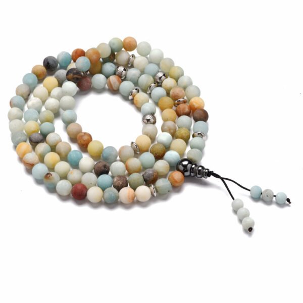 Buddha Armband Edelstein Achat Perlen 108 Stück – Bild 10