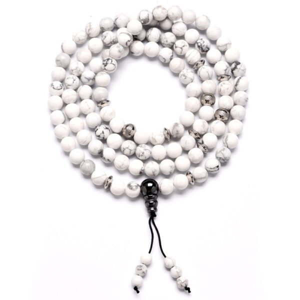 Buddha Armband Edelstein Achat Perlen 108 Stück – Bild 7